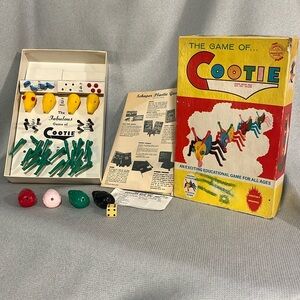 Vintage 1949 Cootie Game